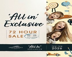 Big Savings. Big Smiles. the  Ready, Set, Save!                72 hour Sale Live from 9am Sunday 2nd November 2025